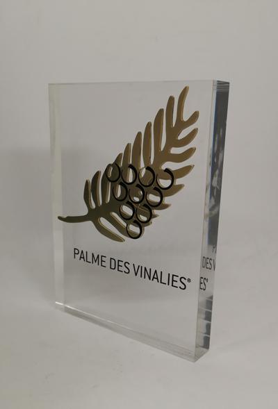 Trophée original Curti Design Paris : La palme des Vinalies